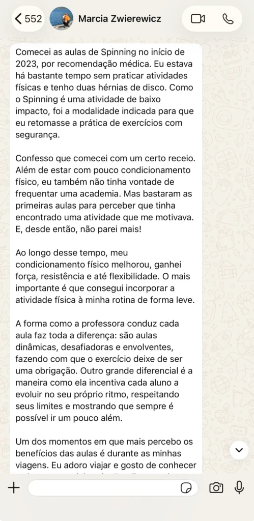 slide avaliações 10 CardioBike