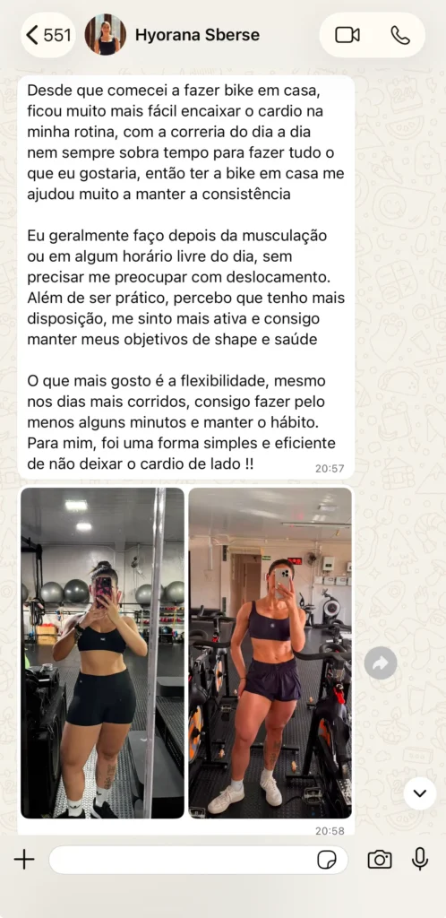 slide avaliações 7 CardioBike